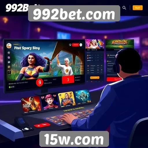 Avaliação da interface do usuário em 992bet.com
